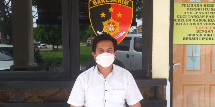 Kasat Narkoba Polres Bone Bolango, Iptu Zulman Abdul Muis. (Indra/Gopos)