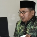 Wali Kota Gorontalo, Marten saat memberikan sambutan di Rapat Forkopimda Provinsi Gorontalo yang dilaksanakan secara virtual, Senin (13/9/2021). Foto (Diskominfo Kota Gorontalo