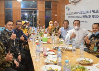 Focus Group Discussion Kepesrtaan dan Pelayanan BPJS Ketenagakerjaan bersama APINDO. (Foto dok. AKP)