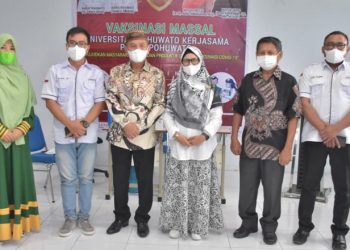 Bupati Pohuwato Optimistis Vaksinasi 116 Ribu Warga