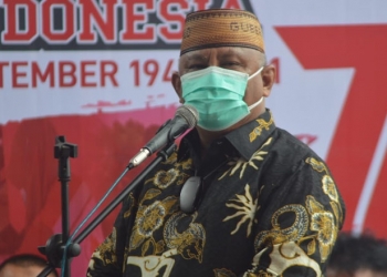 Gubernur Gorontalo, Rusli Habibie. (putra/gopos)