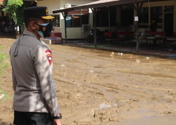 Kapolda Gorontalo, Irjen Pol Akhmad Wiyagus meninjau kondisi Mapolres Gorontalo, Kamis (23/9/2021). (Humas Polda Gorontalo)