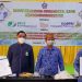 Usman H Bay Ketua Korpri Pohuwato Usai melakukan Penandatanganan bersama pihak BPJS ketenaga Kerjaan yang di dampingi langsung Oleh Sekretaris Daerah, Iskandar Datau