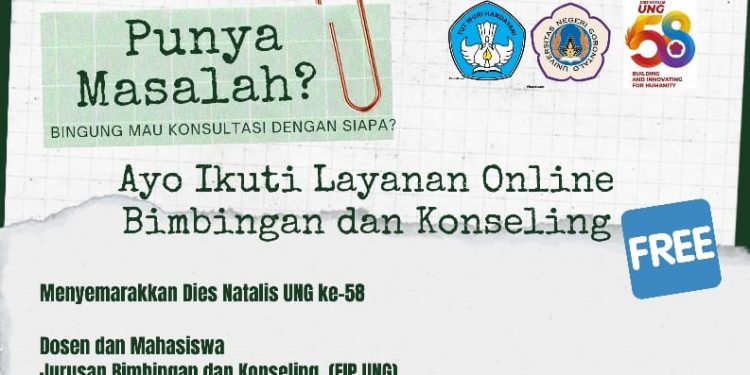 Layanan konseling UNG