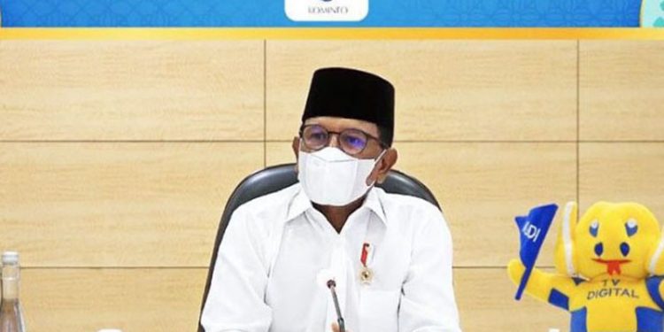 Menteri Komunikasi dan Informatika Johnny G. Plate