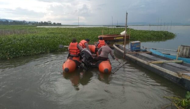 Ilustrasi: pencarian orang hilang di Danau Limboto.
