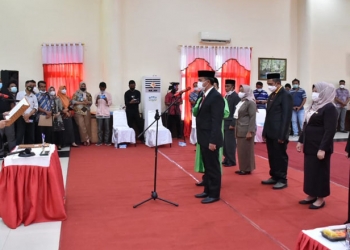 Pelantikan Sekda Pohuwato Iskandar Datau