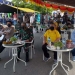 Danrem 133 NWB, Kolonel Inf Amrin Ibrahim, bersama Wakil Gubernur Gorontalo, Idris Rahim, Wakil Bupati Bone Bolango, Merlan S. Uloli, Kapolda Gorontalo, Irjen Pol Ahmad Wiyagus sert jajaran Forkopimda lainnya saat mengikuti Zoom Meeting dengan Panglima TNI Marsekal Hadi Tjahjanto terkait evalusasi pelaksanaan vaksinasi. (Foto Indra/Gopos)