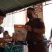 Pelaksanaan vaksinasi massal di Kejaksaan Tinggi (Kejati) Gorontalo. Selain mendapatkan layanan penyuntikan vaksinasi, peserta vaksinasi juga turut diberikan doorprize berupa beras 5 kilogram. (sari/gopos)