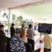 Gubernur Gorontalo Rusli Habibie bersama unsur Forkopimda saat mengikuti Vaksinasi merdeka dengan tema ‘Vaksinasi Serentak Pesantren dan Rumah Ibadah Sinergi Polri dan Staf Khusus Presiden RI’ yang dilaksanakan di Halaman Masjid Baiturahman, Kecamatan Limboto, Kabupaten Gorontalo, selasa (7/9/2021). Vaksinasi ini turut dipantau oleh Presiden Joko Widodo dan Kapolri Jenderal Polisi Listyo Sigit Prabowo secara virtual. (Foto : Salman)
