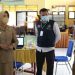 Wakil Bupati Pohuwato, Suharsi Igirisa, meninjau pelaksanaan tes CAT bagi peserta seleksi PPPK Pohuwato, Senin (13/9/2021).