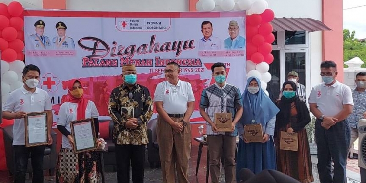 HUT PMI Gorontalo