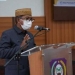 Sekretaris Daerah Provinsi Gorontalo Darda Daraba  saat memberikan sambutan pada pembukaan training of trainer pengelola media sosial, di aula Bapppeda Provinsi Gorontalo, Senin (27/9/2021). (Foto: Nova).