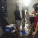 Beberapa anggota Kepolisian Polres Gorontalo saat membersihkan ruangan dan tempat kerja di Kantor Polres Gorontalo, Rabu (22/9/2021). (Foto: Putra/Gopos)