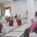 Pelaksanaan sosialisasi vaksinasi terhadap lansia, oleh Dinkes Provinsi Gorontalo, di Gedung Bele Li Mbu'i Jl. Sultan Hassanudin, Kecamatan Hulonthalangi, Kota Gorontalo, Senin (13/9/2021). (Foto: Putra Gopos)