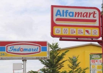 NeonBox Alfamart dan Indomaret. Foto Istimewa