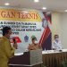 Sekretaris DPRD Provinsi Gorontalo, Mitran Tuna saat memberikan sambutan pada kegiatan Bimtek di Manado. Foto istimewa