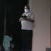 Kepala Balai Pelestarian Nilai Budaya (BPNB) wilayah Sulawesi Utara, Tengah, dan Gorontalo (Suluttenggo), Apolos Marisan saat memberikan sambutan pada pagelaran seni dan budaya dalam rangka Festival Polopalo di Benteng Ulantha Suwawa, Selasa (5/10/2021). (Foto Irul/Diskominfo)