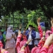 Suara alat musik polopalo menggema saat Pembukaan Festival Polopalo di Kabupaten Bone Bolango. (Foto Irul/Diskominfo)