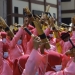 Siswa siswi SD dan SMP saat memainkan alat musik polopalo di acara pembukaan Festival Polopalo yang diselenggarakan di Kabupaten Bone Bolango. (Foto Irul/Diskominfo)