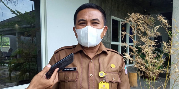 Kepala Dinas Kesehatan Pohuwato, Irfan Saleh.