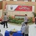 Tangkapan layar video dugaan penganiayaan Kapolres Nunukan terhadap anak buahnya yang beredar dan viral di media sosial. (istimewa)