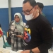Wakil Rektor I Bidang Akademik Universitas Negeri Gorontalo, Dr. Harto S. Malik, M.Hum saat meninjau pembukaan kembali Pasar Kampus Modern Butu, Jumat (15/10/2021). (Foto Indra/Gopos)