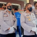 Kapolres Gorontalo Kota, AKBP Suka Irawanto (tengah) sedang    memperlihatkan barang bukti berupa handphone, kepada awak media, Kamis (28/10/2021). Foto : Sari/gopos)