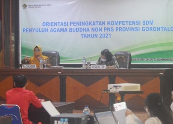 Dinas Kesehatan Tingkatkan SDM Penyuluh Agama Buddha di Provinsi Gorontalo