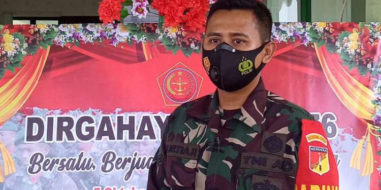 Babinsa koramil 02 Marisa, Kabupaten Pohuwato, Sertu Murtiaji.