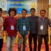 Empat wartawan gopos.id, Arie Panambang (kiri), Muhammad Arif Bina (kedua kiri), Muhajir Matulu (ketiga kiri), dan Ishak Noho (kedua kanan) dinyatakan kompeten dalam uji kompetensi wartawan yang difasilitasi Dewan Pers dan dilaksanakan LPKW UPN Veteran Jogyakarta, Selasa-Rabu (5-6/10/2021) di Hotel Maqna, Kota Gorontalo.