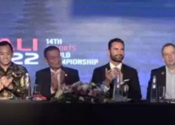 Presiden Federasi Esports Internasional (IESF) Vlad Marinescu, pada Jumat (19/11/2021) mengumumkan terpilihnya Indonesia sebagai tuan rumah Esports World Championship pada 2022 mendatang. [Antara]