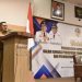 Wali Kota Gorontalo saat memberikan sambutan pada acara workshop peningkatan kapasitas daerah, Senin (29/11/2021). Foto (Diskominfo Kota Gorontalo