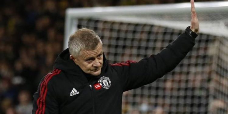 Mantan manajer Manchester United, Ole Gunnar Solskjaer. [IAN KINGTON / AFP]