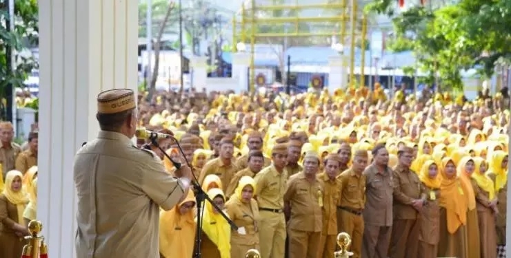 Ilustrasi pegawai Pemprov Gorontalo. Foto Dok