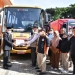 Pemkab Pohuwato saat melepas kendaraan pengangkut bantuan untuk korban banjir di Kabupaten Gorontalo di halaman BPBD Pohuwato. Rabu (10/11/2021). (Istimewa)
