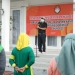 Sekretaris Daerah Provinsi Gorontalo meberikan sambutan pada pencanangan HUT DWP tingkat Provinsi Gorontalo, Jumat (19/11/2021) bertempat di rumah dinas sekda. (Foto: Nova)