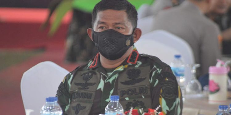 Dansat Brimob Polda Gorontalo, Kombes Pol M. Ridwan, S.I.K
