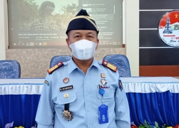 Kepala Kantor Wilayah Kementerian Hukum dan HAM Gorontalo, Hantor Situmorang. Foto: Sari/gopos