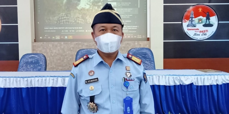 Kepala Kantor Wilayah Kementerian Hukum dan HAM Gorontalo, Hantor Situmorang. Foto: Sari/gopos