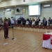 pembacaan sumpah jabatan oleh ketua DPRD Kota Gorontalo, Hardi Sidiki, diikuti Onis Jafar Akuko sebagai PAW DPRD Kota Gorontalo, di aula satu DPRD kota, Senin (22/11/2021) foto : Istimewa