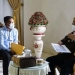 Ketua Yayasan Putra Mandiri Raden Sahi saat audiensi dengan Gubernur Rusli Habibie guna membahas penyelenggaraan peringatan Hari Disabilitas Internasional (HDI) di Gorontalo,  di Rumah Jabatan, Jumat (19/11/2021). (Foto: Valen)