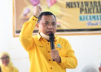 Ketua DPD II Partai Golkar Kabupaten Gorontalo, Hendra S Hemeto. (Foto : Istimewa)