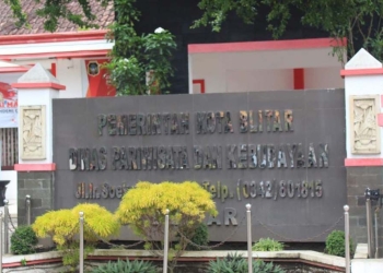 Kantor Dinas Pariwisata dan Kebudayaan Kota Blitar. (Foto: Ma'ruf/gopos)
