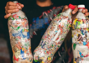 Ecobrick, metode yang digunakan untuk mengurangi sampah plastik. (Foto istimewa)