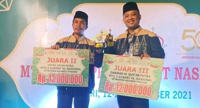 Harumkan Gorontalo, Kafilah Korpri Cetak Prestasi Tingkat Nasional