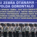 Apel Gelar Pasukan Zebra Otanaha 2021, Senin (15/11/2021). Operasi itu selain untuk meningkatkan Kamseltibcarlantas juga untuk menegakan protokol kesehatan dan penanganan pandemi Covid-19. (Foto: Salman).