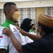 Pengukuhan Purna Paskibraka Provinsi sebagai Duta Pancasila,  Senin (22/11/2021). (Foto: Nova)