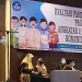 Bupati Gorontalo, Nelson Pomalingo saat menjadi pemateri pada kegiatan Evaluasi fasilitasi pelaksanaan program PGP Angkatan 2 dan dengan pembentukan komunitas Pendidikan di Horison Grand Serpong, Kota Banten. Senin (01/11/2021). (Foto : Istimewa)