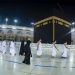 Ilustrasi ibadah umrah. [Saudi Ministry of Hajj and Umra / AFP]